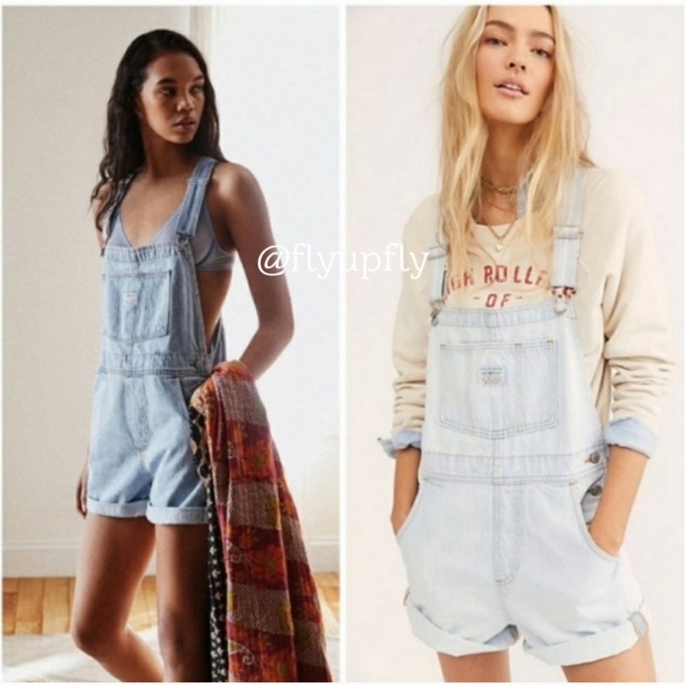 Levi's Shortalls Short Overalls - Picture 5 of 8